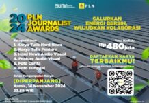 Banjir Peminat, Waktu Pendaftaran PLN Journalist Award 2024 Diperpanjang Hingga 14 November 2024