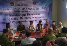 Sambangi Kantor PWI , BPN Kota Depok Bahas Informasi Keterbukaan Publik