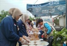 Food Truck PLN Hadir Ringankan Beban Pengungsi Desa Sukamaju