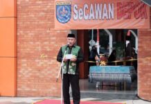 Walikota Depok, Mohammad Idris Bersama Kepala Dinas PUPR Kota Depok Resmikan Secawan 2
