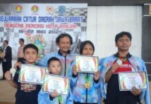 Percasi Depok Raih 2 Medali Emas, Duduki 4 Besar Kejurda Catur Jawa Barat