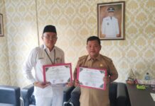 Wujud Nyata Akses Hukum Untuk Warga, POSBAKUMDES Teken MoU Dengan 14 Kepala Desa Se-Kecamatan Jonggol