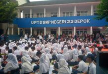 SMPN 22 Depok Lulus 100 Persen, Suasana Haru Hiasi Perpisahan
