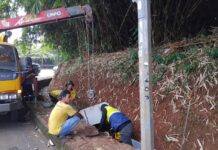 Proyek di Jalan Toleiskandar Depok Bikin Tambah Macet Lalin