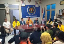 Bawa Formasi Lengkap, Farabi Arafiq Datangi PWI Depok