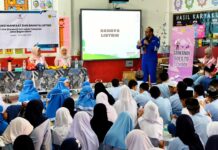 Srikandi PLN UIT JBB Ajarkan Murid SDN Pitara 2 tentang Manfaat dan Bahaya Listrik