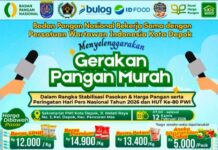 Serbu! PWI Depok dan Bapanas Gelar Pasar Murah, Dalam Rangka HPN 2026