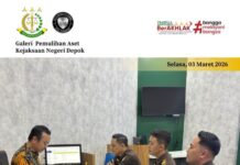 Kebut PNBP, Kejari Depok Berhasil Lelang L300, hingga Kenaikan Capai 113 Persen
