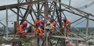 Pastikan Listrik Andal Jelang Idul Adha, PDKB UPT Pulogadung Tuntaskan Regalvanizing SUTET 500 kV Tanpa Padam