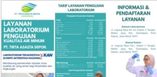 Air Bersih Bukan Sekadar Jernih: Tirta Asasta Depok Hadirkan Layanan Uji Kualitas Air untuk Masyarakat