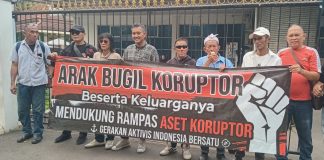Massa Aktivis Demo Kejaksaan dan BPN Depok, Tuntut Pembatalan Sertifikat Tanah Situ Gugur